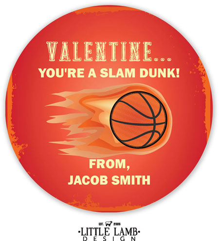 Little Lamb - Valentine's Day Gift Stickers (Slam Dunk Basketball) Little Lamb - Valentine's Day Gift Stickers (Slam Dunk Basketball)